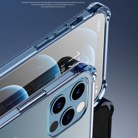 For iPhone 11 Magsafe Case Clear Four-corner Airbag Shockproof Case with Magnetic (Transparent)