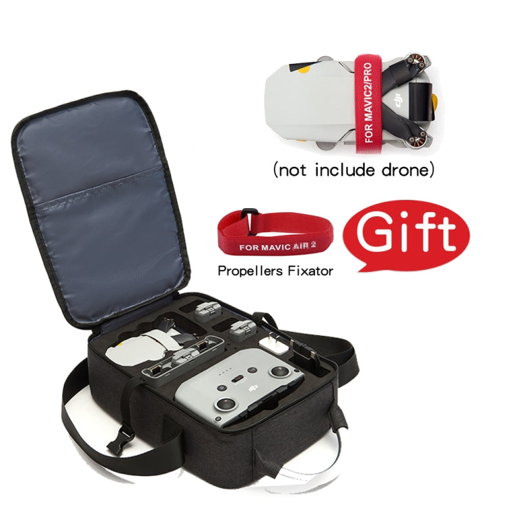 LS4023 Portable Water-resistant Drone Shoulder Storage Bag for DJI Mavic Mini 2(Black)