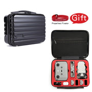ls-S004 Portable Water-resistant Drone Handbag Storage Bag for DJI Mavic Mini 2(Black + Red Liner)