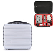 ls-S004 Portable Water-resistant Drone Handbag Storage Bag for DJI Mavic Mini 2(Silver +Red Liner)