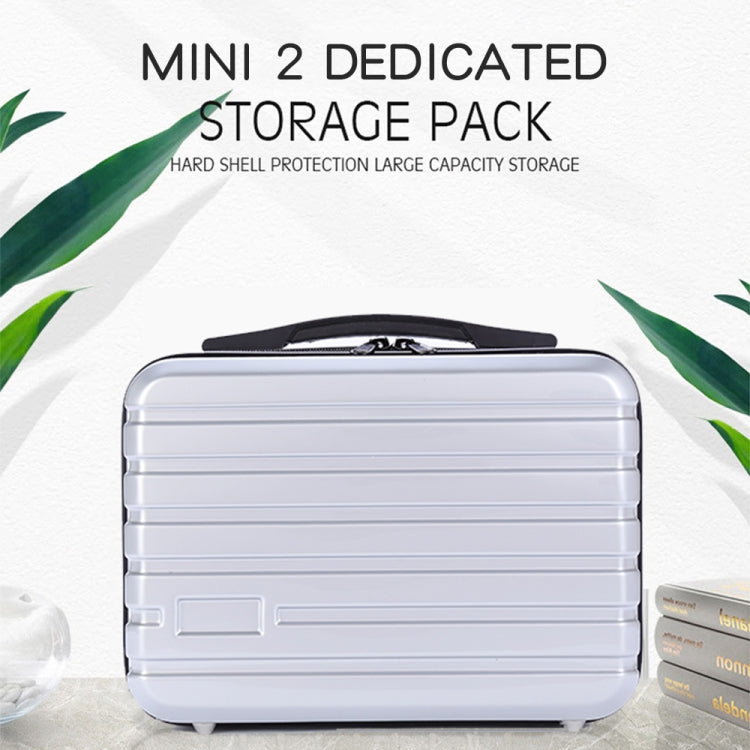 ls-S004 Portable Water-resistant Drone Handbag Storage Bag for DJI Mavic Mini 2(Black + Red Liner)