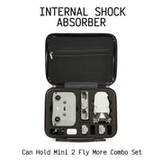 ls-S004 Portable Water-resistant Drone Handbag Storage Bag for DJI Mavic Mini 2(Silver + Black Liner)