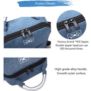 Portable Water-resistant Drone Shoulder Storage Bag for DJI Mavic Mini 2(Blue)