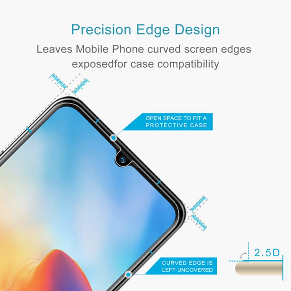 For Blackview A80 / A80s 10 PCS 0.26mm 9H 2.5D Tempered Glass Film