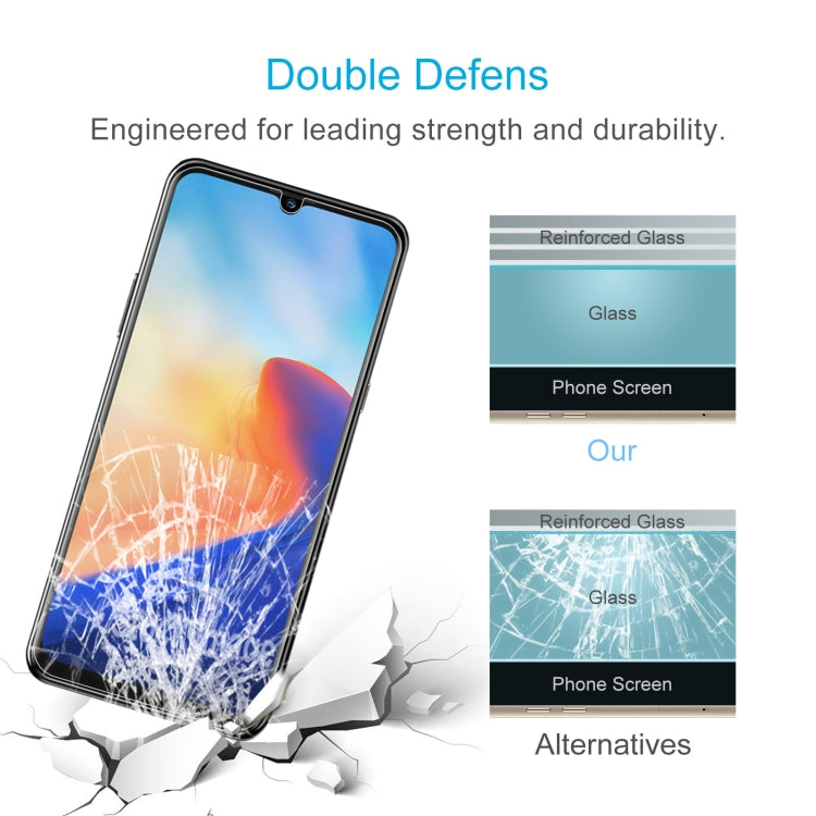For Blackview A80 / A80s 10 PCS 0.26mm 9H 2.5D Tempered Glass Film
