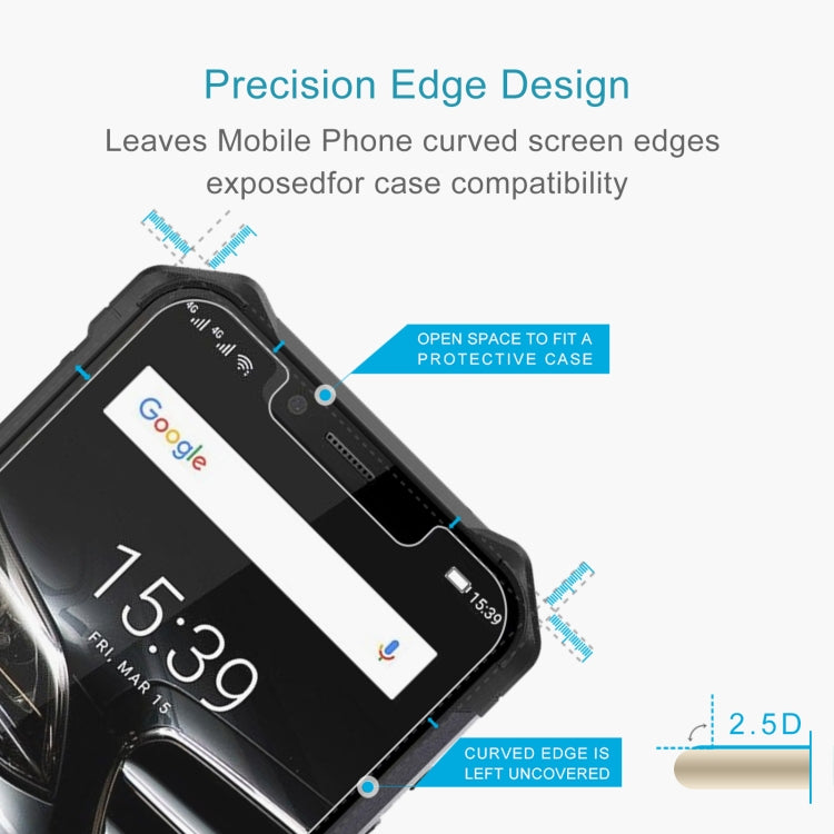 For Ulefone Armor 6E 10 PCS 0.26mm 9H 2.5D Tempered Glass Film