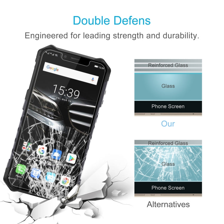 For Ulefone Armor 6E 10 PCS 0.26mm 9H 2.5D Tempered Glass Film