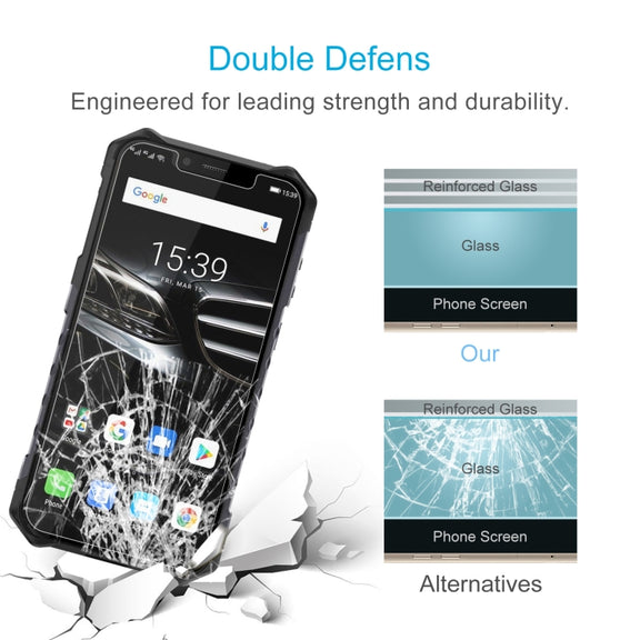 For Ulefone Armor 6E 10 PCS 0.26mm 9H 2.5D Tempered Glass Film