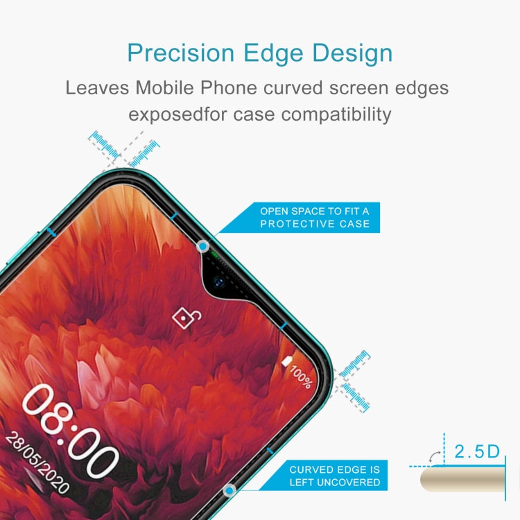 For Ulefone Note 8P / Note 8 10 PCS 0.26mm 9H 2.5D Tempered Glass Film