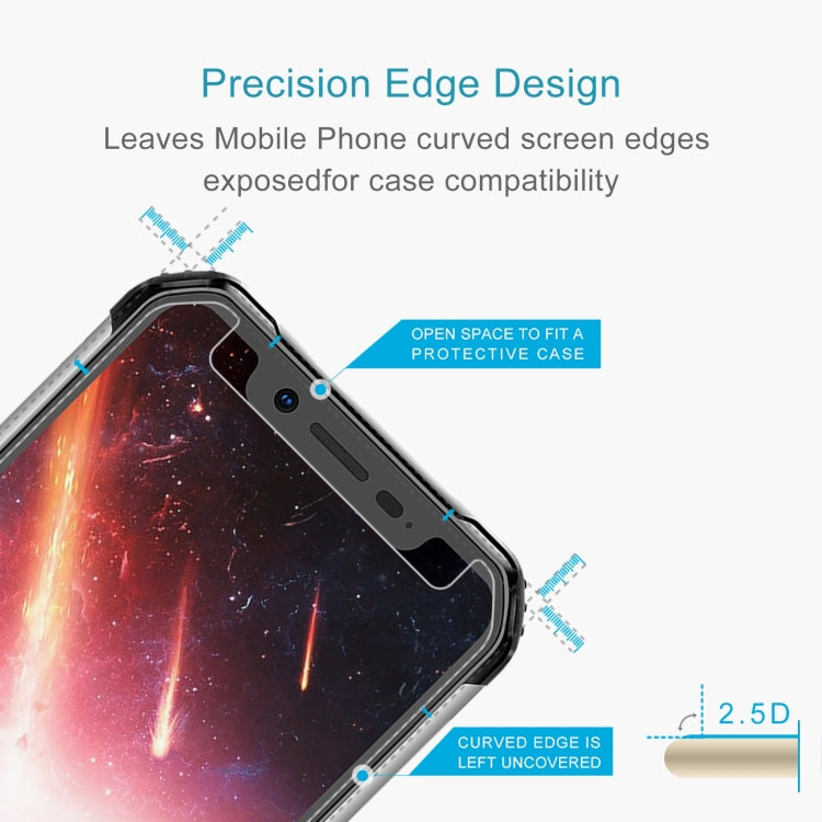 For Blackview BV9600 20 PCS 0.26mm 9H 2.5D Tempered Glass Film