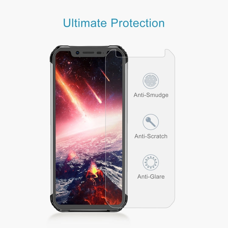 For Blackview BV9600 20 PCS 0.26mm 9H 2.5D Tempered Glass Film