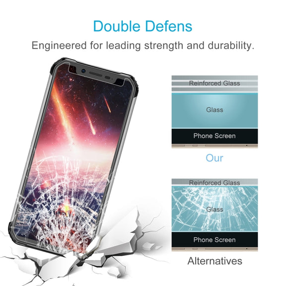 For Blackview BV9600 20 PCS 0.26mm 9H 2.5D Tempered Glass Film