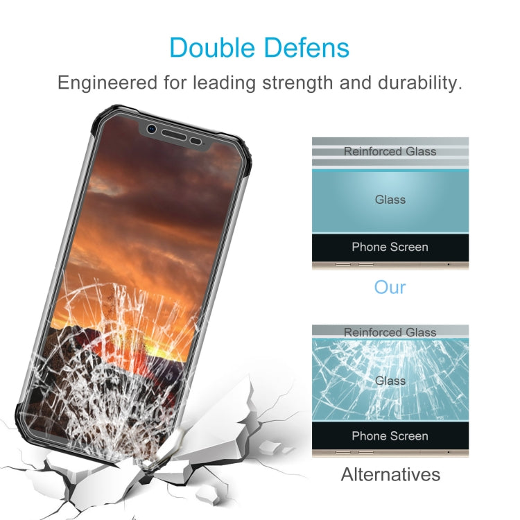 For Blackview BV9600 E 20 PCS 0.26mm 9H 2.5D Tempered Glass Film