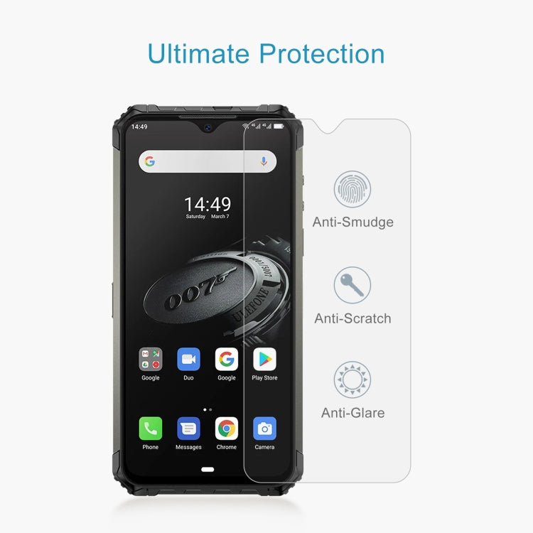 For Ulefone Armor 7E 20 PCS 0.26mm 9H 2.5D Tempered Glass Film