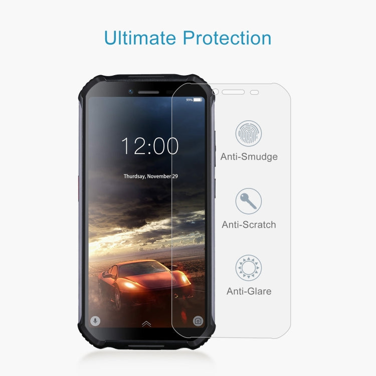 For Doogee S40 Lite 10 PCS 0.26mm 9H 2.5D Tempered Glass Film