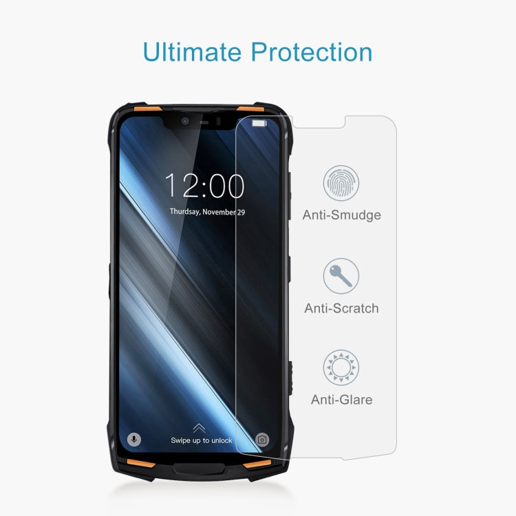 For Doogee S90C 10 PCS 0.26mm 9H 2.5D Tempered Glass Film
