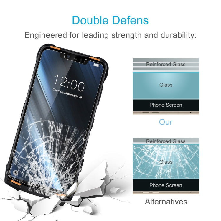 For Doogee S90C 10 PCS 0.26mm 9H 2.5D Tempered Glass Film