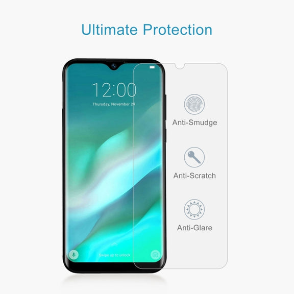 For Doogee X90L 10 PCS 0.26mm 9H 2.5D Tempered Glass Film