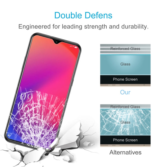 For Doogee X95 / X95 Pro 10 PCS 0.26mm 9H 2.5D Tempered Glass Film