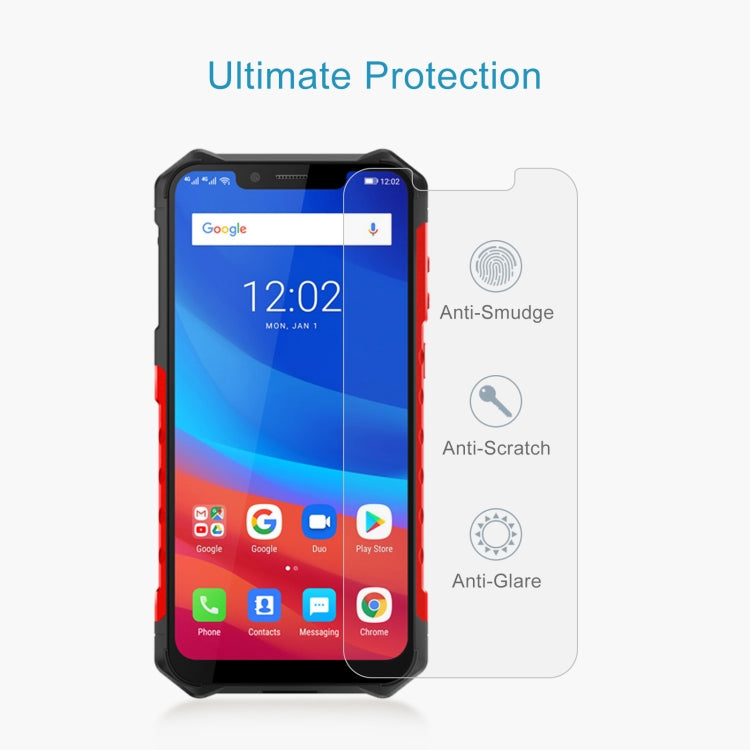 For Ulefone Armor 6 50 PCS 0.26mm 9H 2.5D Tempered Glass Film