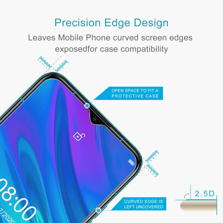 For Ulefone Note 9P 50 PCS 0.26mm 9H 2.5D Tempered Glass Film