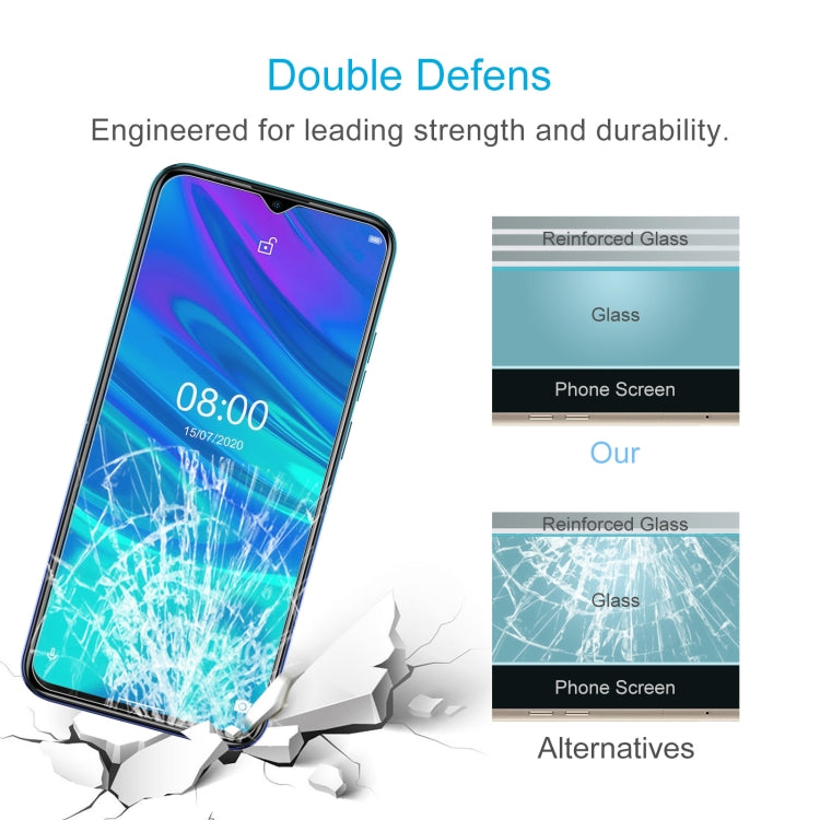 For Ulefone Note 9P 50 PCS 0.26mm 9H 2.5D Tempered Glass Film
