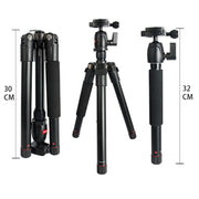 BEXIN MS12 Portable Lightweight Camera Ball Head Tripods Stand for Digital SLR DSLR camera