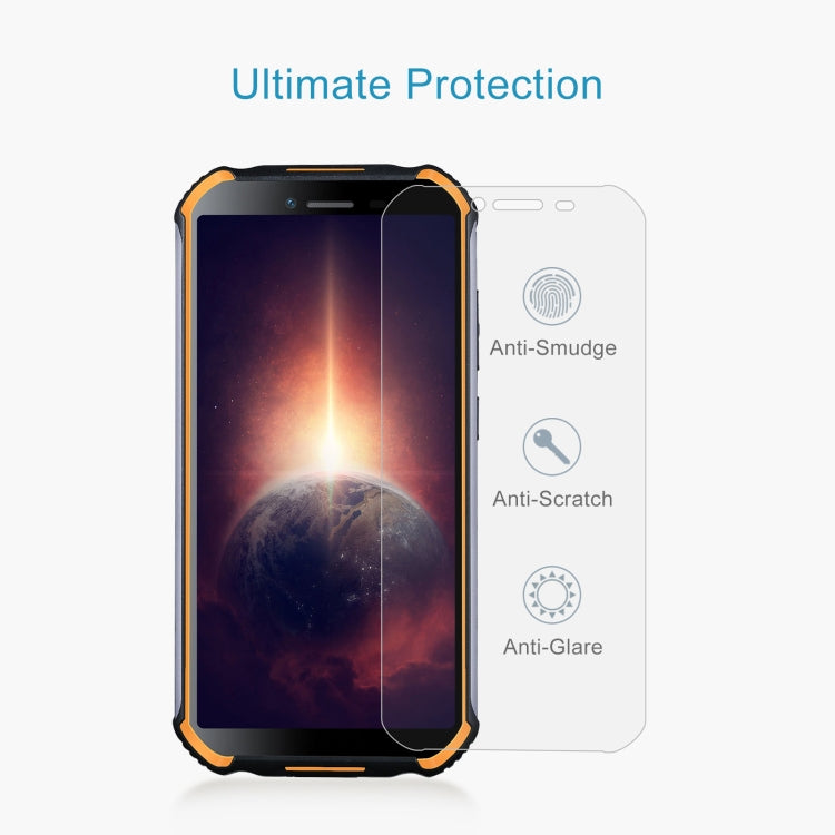 For Doogee S40 Pro 50 PCS 0.26mm 9H 2.5D Tempered Glass Film