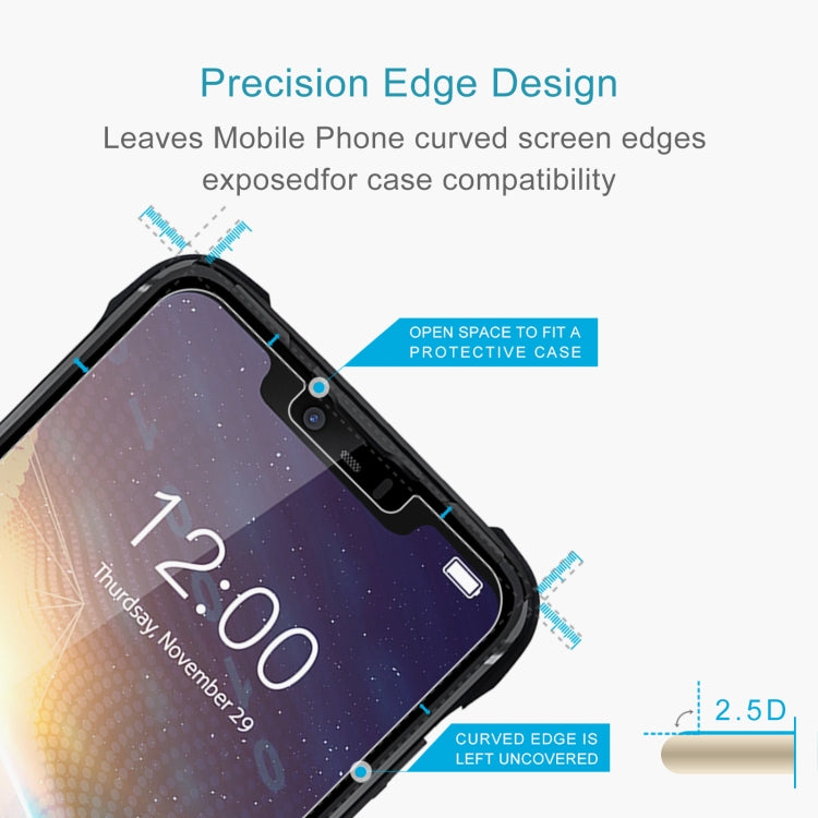 For Doogee S90 Pro 50 PCS 0.26mm 9H 2.5D Tempered Glass Film