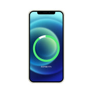 For iPhone 12 Pro Silicone Full Coverage Shockproof Magsafe Case(White)