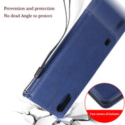 For Samsung Galaxy A01 Solid Color Horizontal Flip Protective Leather Case with Holder & Card Slots & Wallet & Photo Frame & Lanyard(Rose Gold)