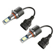9006 2 PCS DC12-24V / 10.5W Car Double Colors Fog Lights with 24LEDs SMD-3030 & Constant Current, Box Packaging(White Light + Ice Blue Light) - Fog / Driving Lights by PMC TechLife | Online Shopping South Africa | PMC TechLife | Buy Now Pay Later Mobicred