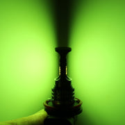 H3 2 PCS DC12-24V / 10.5W Car Double Colors Fog Lights with 24LEDs SMD-3030 & Constant Current, Box Packaging(White Light + Lime Light)