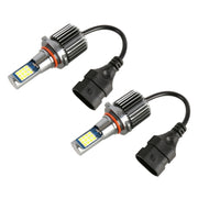 9005 2 PCS DC12-24V / 10.5W Car Fog Lights with 24LEDs SMD-3030 & Constant Current, Box Packaging(Lime Light)