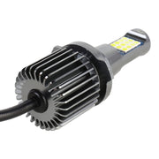 9006 2 PCS DC12-24V / 10.5W Car Fog Lights with 24LEDs SMD-3030 & Constant Current, Box Packaging(Lime Light)
