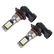 9006 2 PCS DC12-24V / 8.6W Car Double Colors Fog Lights with 24LEDs SMD-3030 & Constant Current, Bag Packaging(White Light + Ice Blue Light) - Fog / Driving Lights by PMC TechLife | Online Shopping South Africa | PMC TechLife | Buy Now Pay Later Mobicred