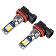 H11 / H8 2 PCS DC12-24V / 8.6W Car Fog Lights with 24LEDs SMD-3030 & Constant Current, Bag Packagin(Gold Light) - Fog / Driving Lights by PMC TechLife | Online Shopping South Africa | PMC TechLife | Buy Now Pay Later Mobicred