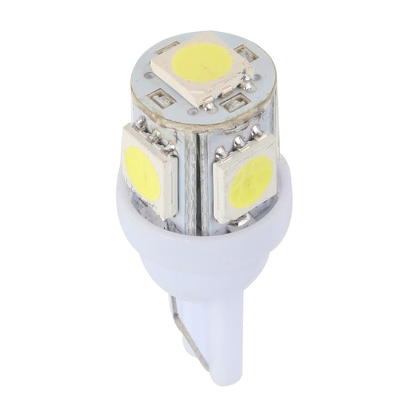 50 PCS T5 / T10 Car / Motorcycle Modification LED Turn Signal Light Clearance Lamp