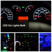 50 PCS T5 / T10 Car / Motorcycle Modification LED Turn Signal Light Clearance Lamp