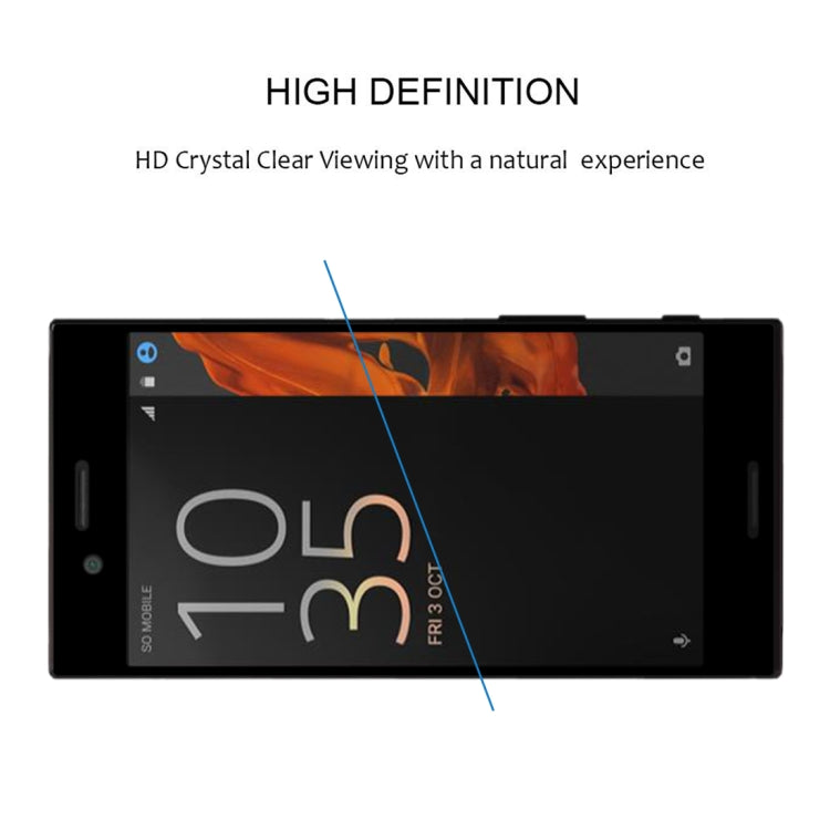 For Sony Xperia XZ Full Glue Full Screen Tempered Glass Film