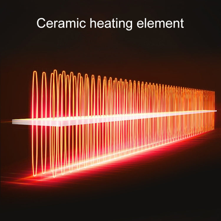 Portable Car Dashboard + Seat Hanging Electric Heater Winter Defroster, Voltage:12V(Black)