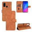 For DOOGEE N30 Solid Color Skin Feel Magnetic Buckle Horizontal Flip Calf Texture PU Leather Case with Holder & Card Slots & Wallet(Brown) - More Brand by PMC TechLife | Online Shopping South Africa | PMC TechLife | Buy Now Pay Later Mobicred