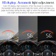 M11 Car OBD2 + GPS Mode Head-up Display HUD Overspeed / Speed / Water Temperature Alarm