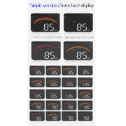 M11 Car OBD2 + GPS Mode Head-up Display HUD Overspeed / Speed / Water Temperature Alarm