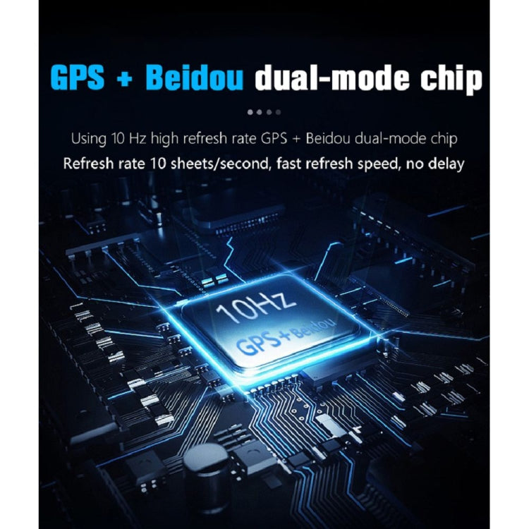 M13 Plus OBD2 + GPS Mode Car Head-up Display HUD Overspeed / Speed / Water Temperature Alarm / Eliminate Fault Codes