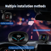 P20 OBD2 + GPS Mode Car Head-up Display HUD Overspeed / Speed / Water Temperature / Engine Failure Alarm