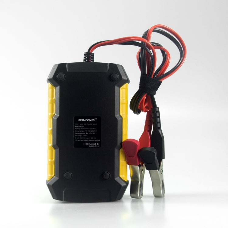 KONNWEI KW510 3 in 1 Car Battery Tester / Charger / Repairer, Support 8 Languages(US Plug)