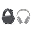 PP Jelly Color Headphone Protective Case for AirPods Max, with Hook(Black) - For AirPods Max by PMC TechLife | Online Shopping South Africa | PMC TechLife