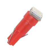 30 PCS T5 1LED SMD-5050 Car Modification LED Indicator Light Red Light