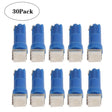 30 PCS T5 1LED SMD-5050 Car Modification LED Indicator Light Blue Light - Clearance Lights by PMC TechLife | Online Shopping South Africa | PMC TechLife | Buy Now Pay Later Mobicred